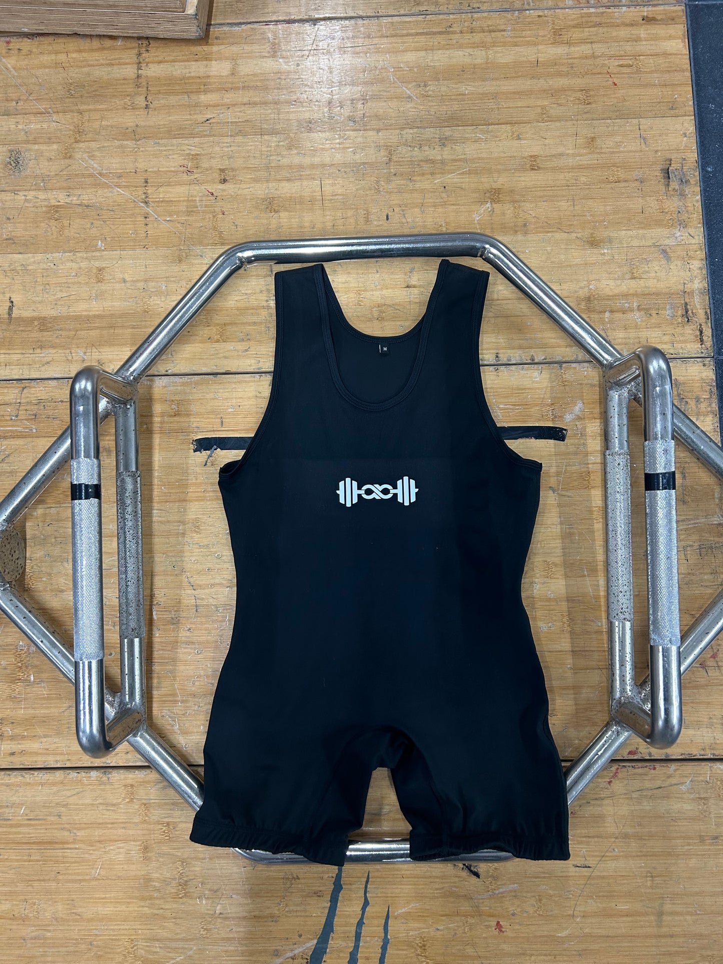 “The Pioneer” Black Powerlifting Singlet