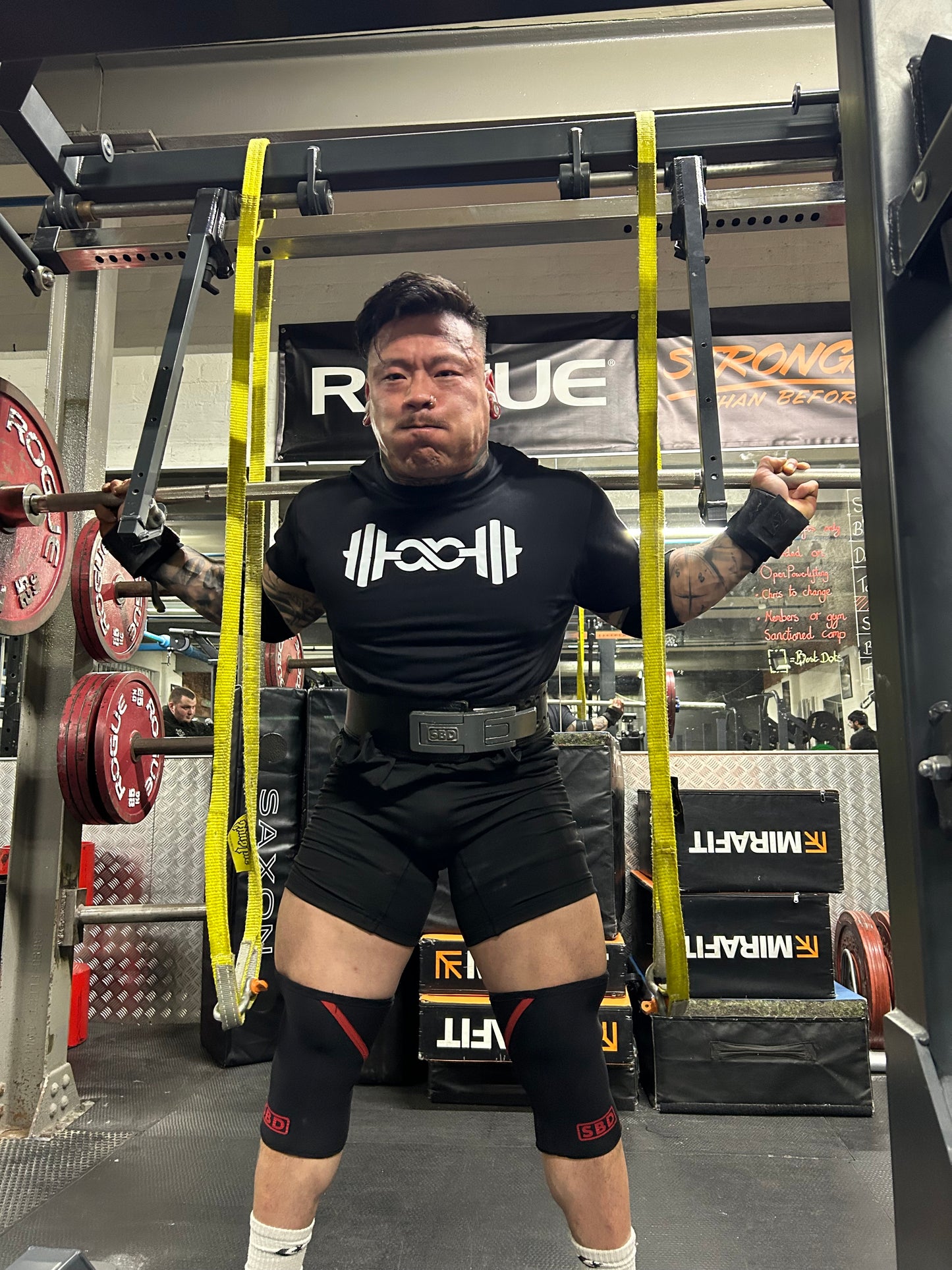 Eight-Six Athletics Black short sleeve Workout T-Shirt