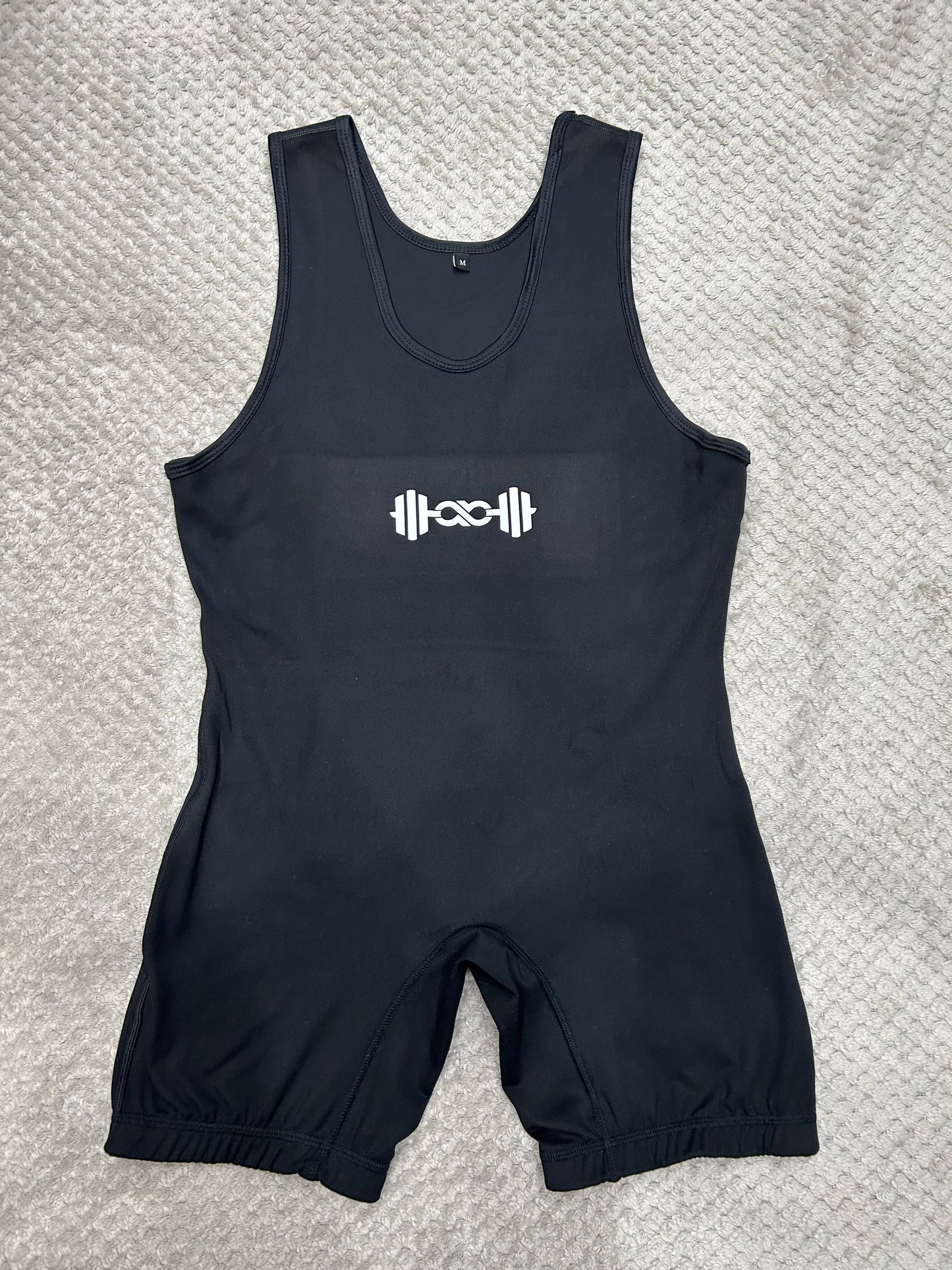 “The Pioneer” Black Powerlifting Singlet