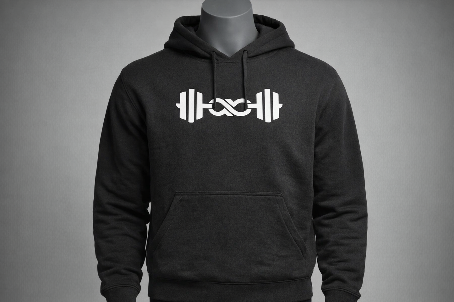 Eight-Six Athletics Black Unisex Hoodie